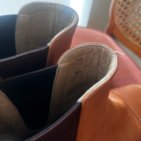 Poppy Barley Chestnut Ankle Booties - Picture 9 of 9